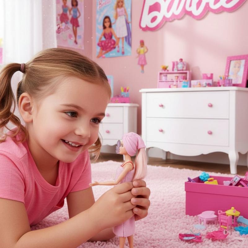 Barbie Party Unboxed Glam Party com 10 surpresas JFY68 - Mattel